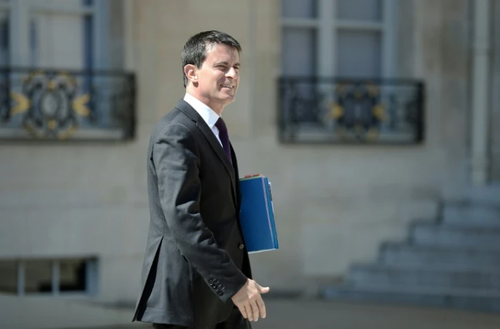Le Premier ministre Manuel Valls à Paris le 4 mai 2016