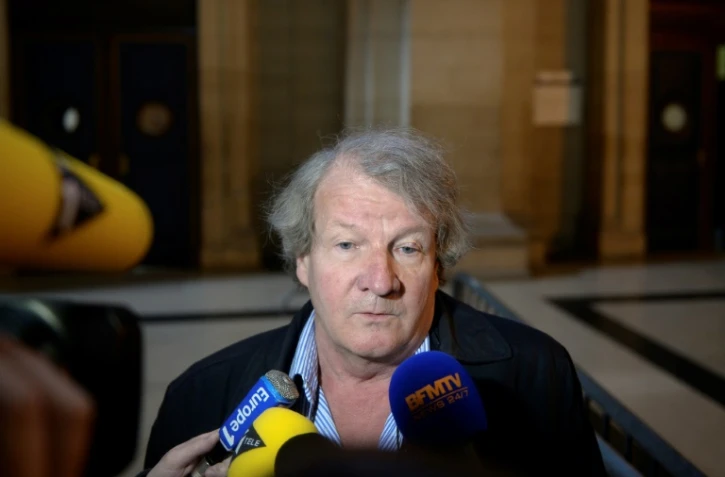 Le rédacteur en chef du Canard Enchaîné Louis-Marie Horeau, le 10 mars 2014 à Paris