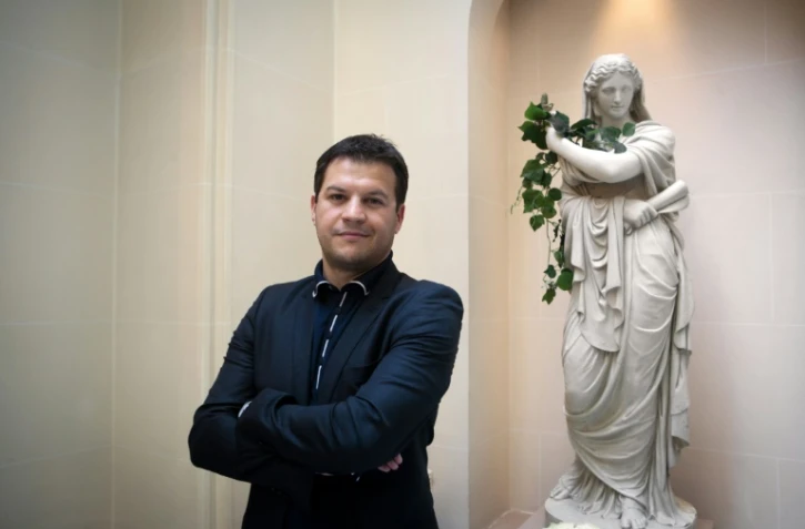L'écrivain français Guillaume Musso le 8 mars 2011 à Paris