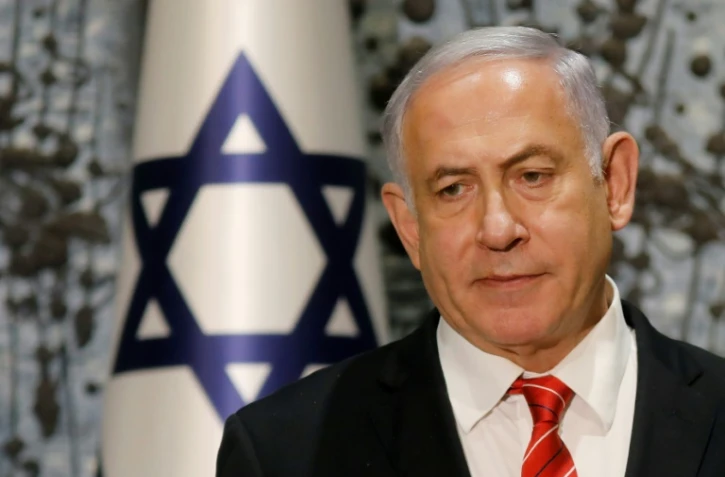 Le Premier ministre israélien Benjamin Netanyahu, lors d'une conférence de presse à Jérusalem le 25 septembre  2019