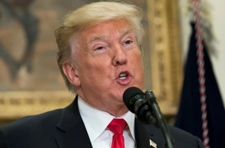 Le président américain Donald Trump, le 20 juillet 2017 à Washington