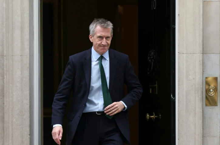 Le ministre de la Défense britannique Dan jarvis à Londres le 12 juin 2026