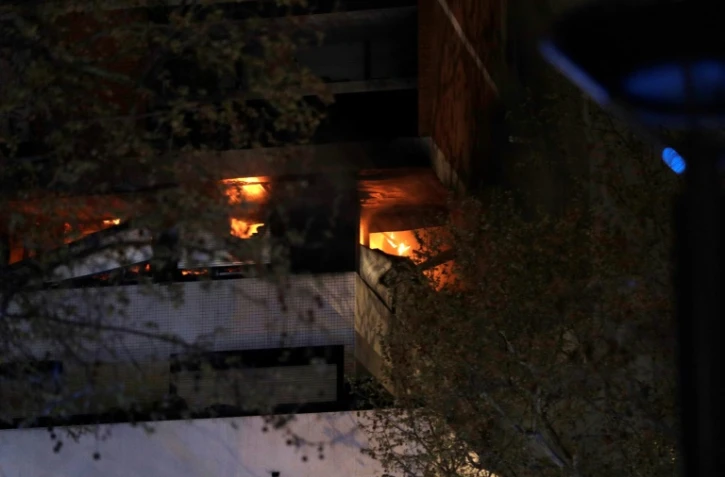 Incendie dans un immeuble d'habitation dans le XIXe arrondissement de Paris, le 6 avril 2019 