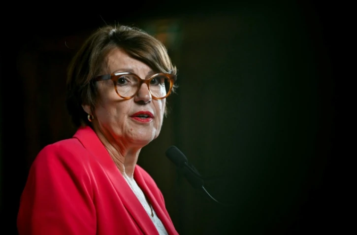 La ministre de l'Agriculture, Annie Genevard, le  4 septembre 2026 à Paris