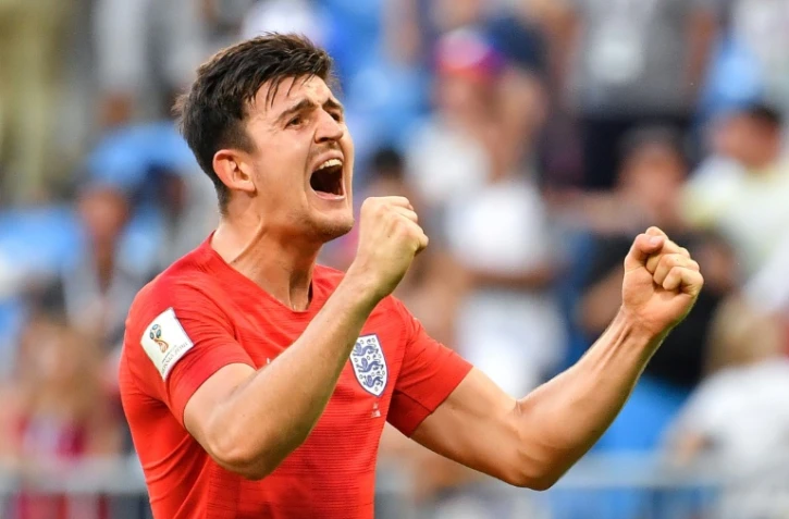 Le défenseur Harry Maguire buteur lors de la qualification de l'Angleterre en demi finale du Mondial le 7 juillet 2018