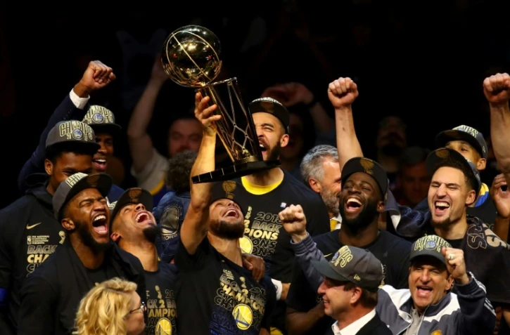 Les Golden State Warriors, sacrés champions de la NBA le 8 juin 2018 sur le parquet de Cleveland, remettent leur titre en jeu pour la saison 2018-19