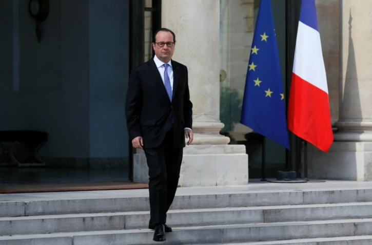 François Hollande à l'Elysée, le 15 juillet 2016
