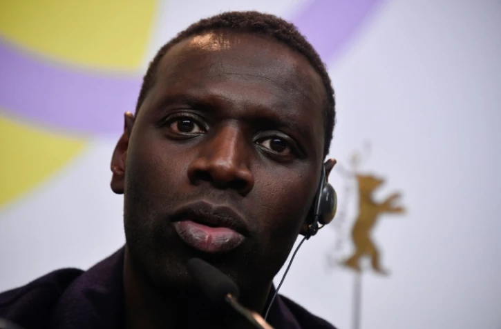 L'acteur français Omar Sy lors d'une conférence de presse le 28 février 2020