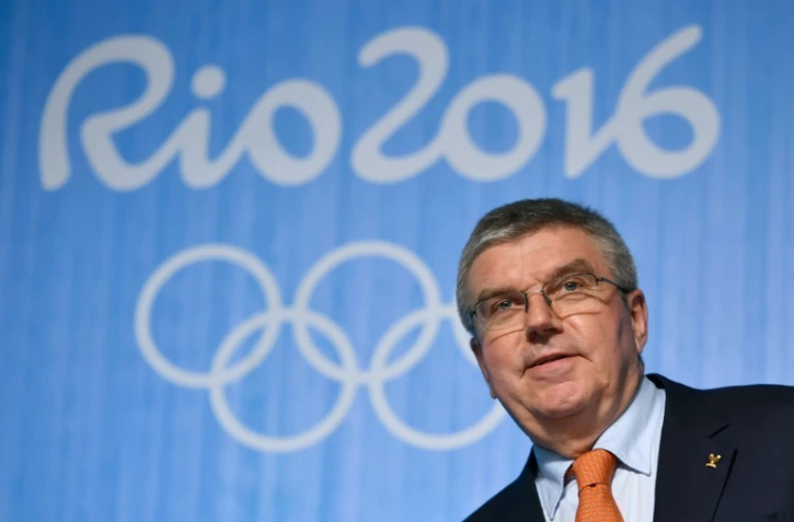 Le président du CIO Thomas Bach, le 4 août 2016 à Rio
