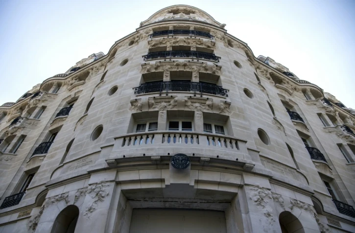 La façade de l'hôtel Lutetia à Paris, le 6 juillet 2018, rouvert après 4 ans de travaux