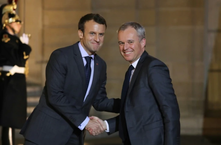 François de Rugy et Emmanuel Macron à l'Elysée, le 20 novembre 2017