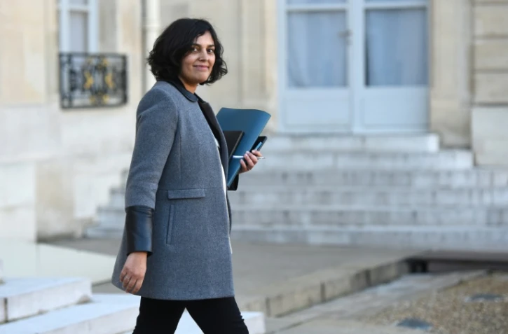 La ministre du Travail Myriam El Khomri, le 9 décembre 2015 au Palais de l'Elysée à Paris