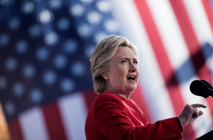 Hillary Clinton lors d'une réunion politique le 7 novembre 2016 à Pittsburgh