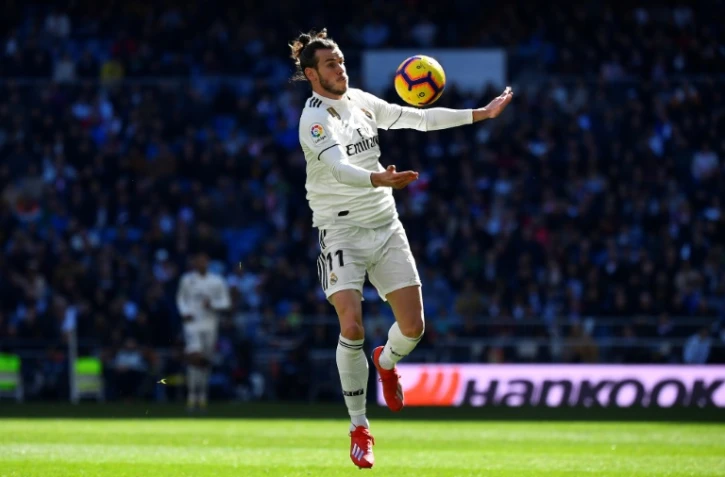 L'ailier gallois du Real Madrid Gareth Bale lors d'un match contre Gérone, le 17 février 2019 à Bernabeu