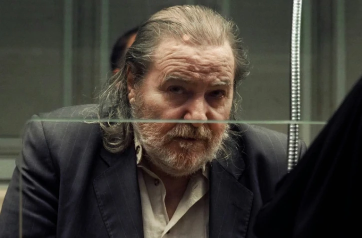Jacques Rançon sur le banc des accusés du tribunal de Perpignan, le 26 mars 2018