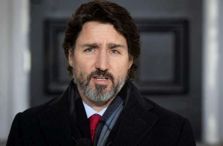 Le Premier ministre canadien Justin Trudeau à Ottawa, le 18 décembre 2020