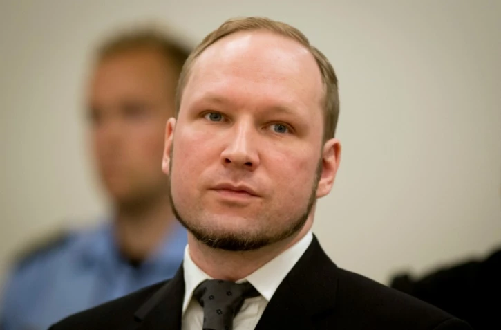Anders Behring Breivik lors de son procès à Oslo, le 24 août 2012