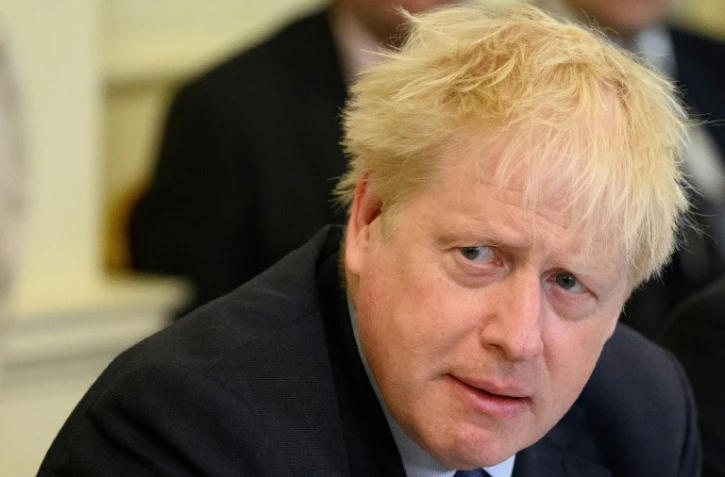 Le Premier ministre britannique Boris Johnson lors d'une réunion du cabinet au 10 Downing Street, le 7 juin 2022 à Londres