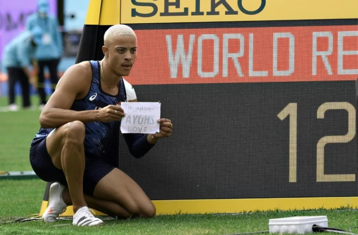 Sasha Zhoya immortalise le record du monde des - 20 ans aux Mondiaux de la catégorie à Nairobi, le 20 août 2021
