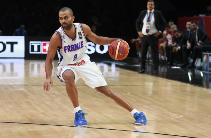 Tony Parker, le meneur de jeu de l'équipe de France, le 12 septembre 2015, à Lille
