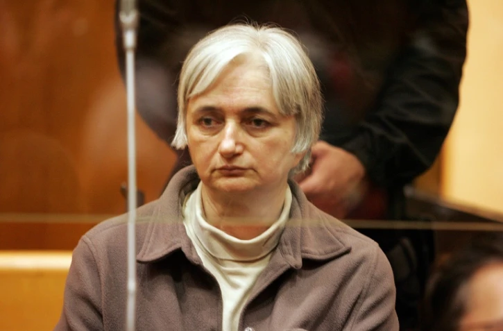 Monique Olivier, ex-épouse de Michel Fourniret, au tribunal à Charleville-Meziere, le 29 mai 2008