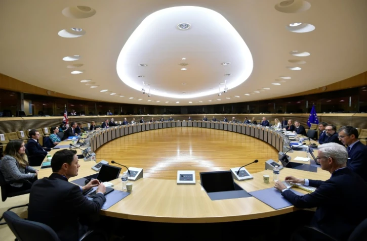 Négociations sur le Brexit au siège de l'Union européenne à Bruxelles, le 29 juin 2020