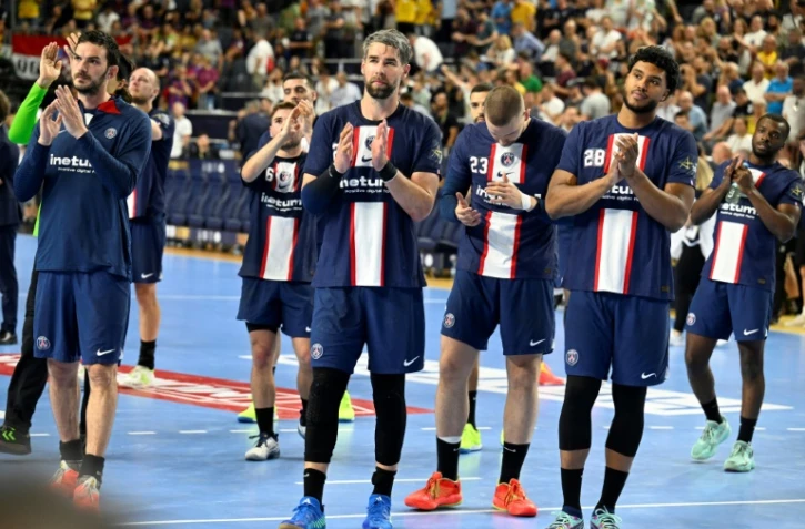 Les joueurs du PSG à Cologne le 17 juin 2023