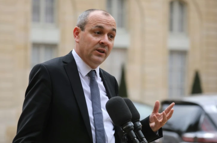 Le secrétaire général de la CFDT, Laurent Berger, le 10 décembre 2018 à l'Elysée