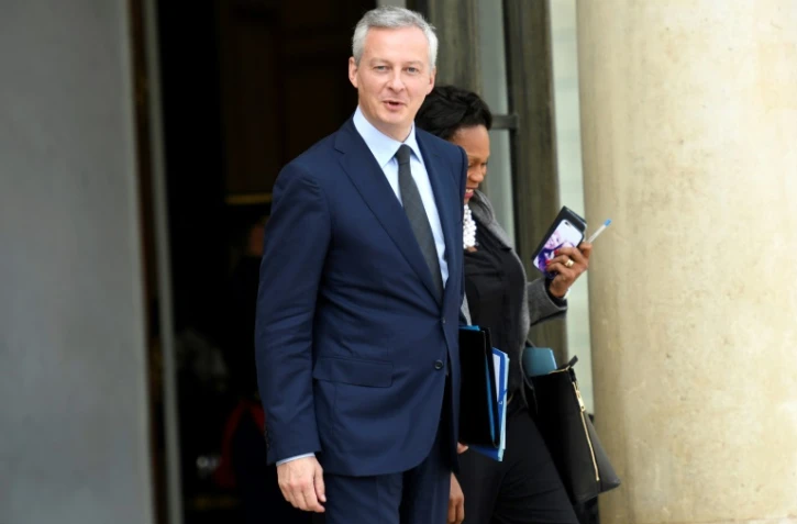 Le ministre de l'Economie Bruno Le Mare à Paris, le 9 août 2017