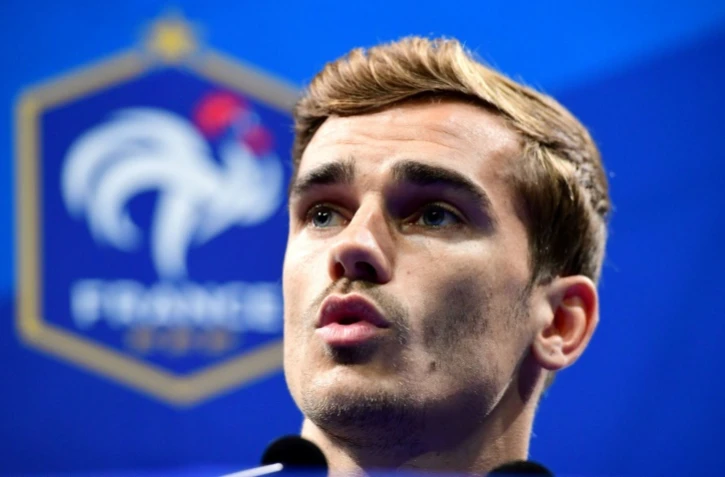 L'attaquant de l'équipe de France Antoine Griezmann en conférence de presse à Clairefontaine, le 30 août 2016