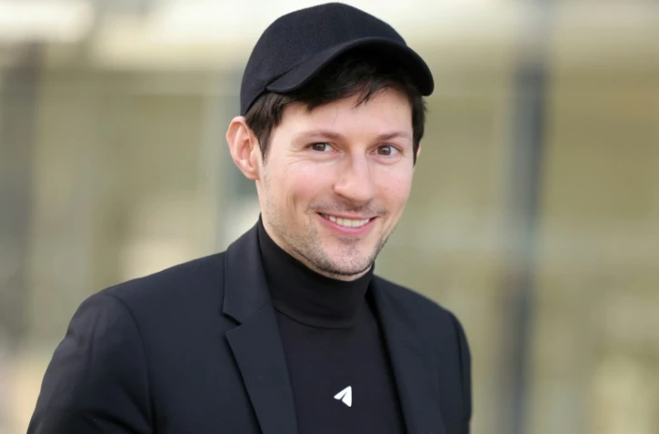 Pavel Durov, fondateur et patron de l'application Telegram, peu avant son audition le 6 décembre 2024 à Paris