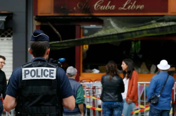 La façade du bar "Au Cuba Libre", le 6 août 2016 à Rouen