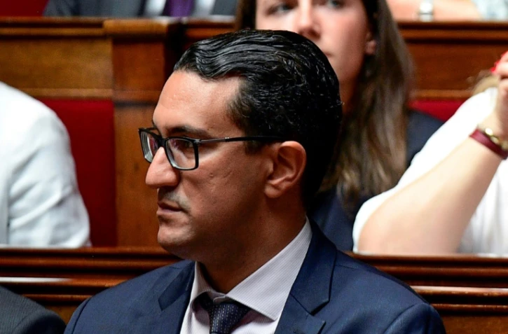 Le député LREM M'jid El Guerrab, le 5 juillet 2017 à l'Assemblée nationale à Paris