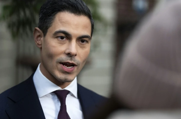 Le centriste néerlandais Rob Jetten, à La Hague aux Pays-Bas le 20 février 2026