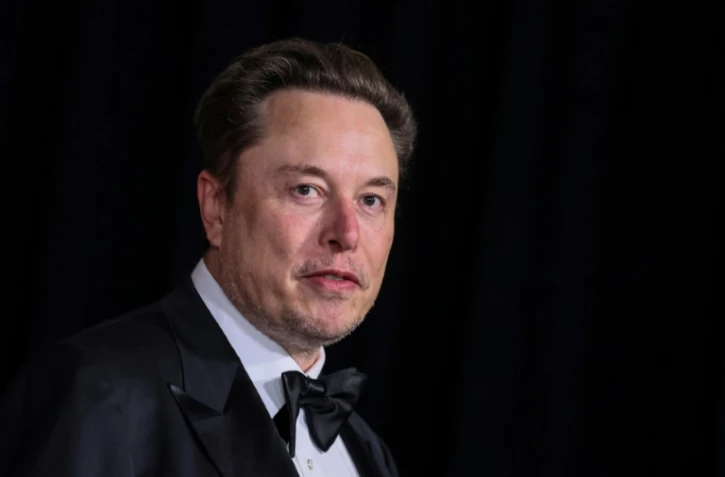 Le patron du constructeur automobile américain Tesla, Elon Musk, le 13 avril 2024 à Los Angeles