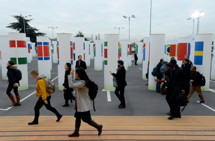 Le site de la COP21 au Bourget, le 2 décembre 2015