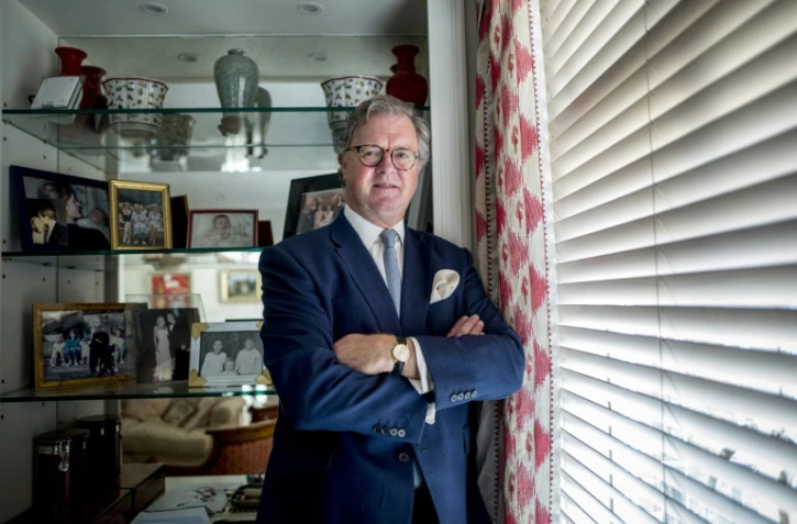 Roderick Balfour, arrière petit-neveu de Lord Balfour, le 28 octobre 201 à Londres