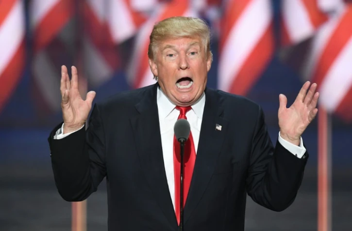 Le candidat républicain à la Maison Blanche Donald Trump à Cleveland, aux Etats-Unis, le 21 juillet 2016