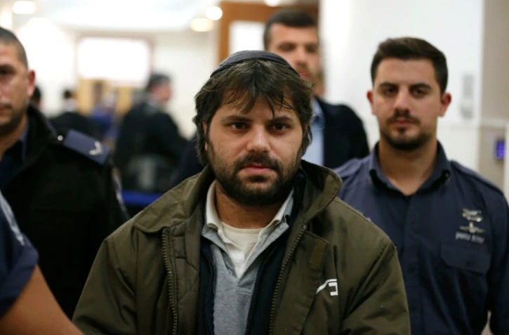 Yosef Haïm Ben-David à son arrivée au tribunal le 20 décembre 2015 à Jérusalem