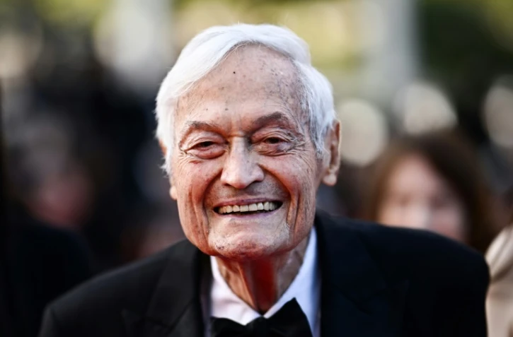 Le réalisateur et producteur américain Roger Corman, le 27 mai 2023 au Festival de Cannes