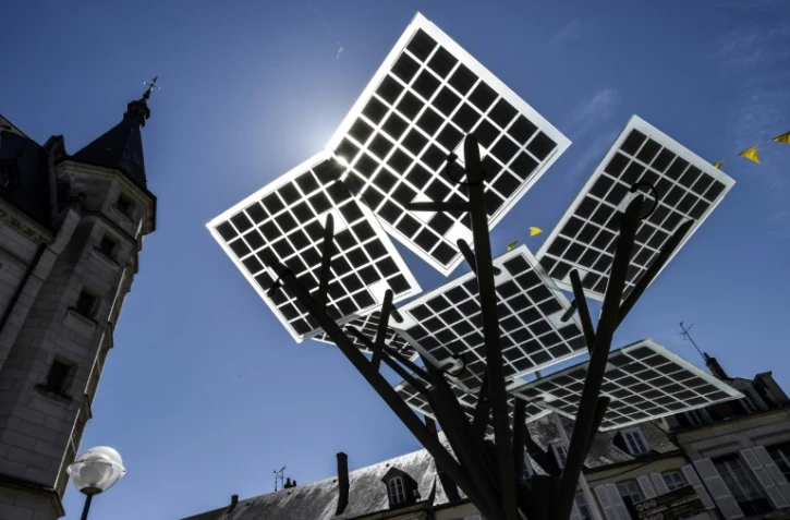 Une photo du premier "eTree" européen à Nevers, de conception franco-israélienne, le 29 mai 2017