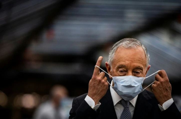 Le président sortant, Marcelo Rebelo de Sousa, grand favori du scrutin, le 13 mai 2020