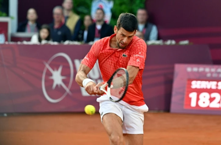 Novak Djokovic lors du tournoi ATP 250 de Banja Luka, le 19 avril 2023 