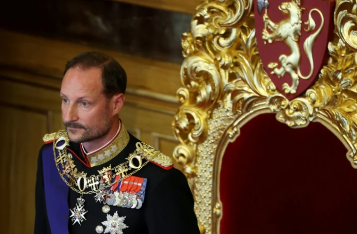 Le roi de Norvège Haakon VIII après sa prestation de serment devant le parlement à Oslo, le 1er septembre 2026