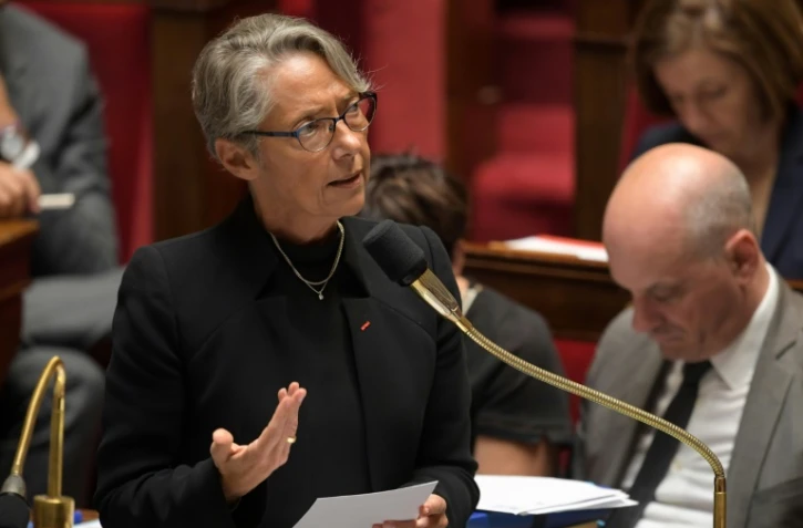 La ministre des Transports Elisabeth Borne à l'Assemblée nationale à Paris, le 18 juin 2019.