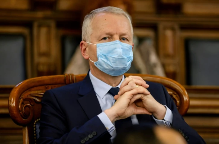 Le procureur Rémy Heitz au Palais de Justice de Paris, le 14 janvier 2021