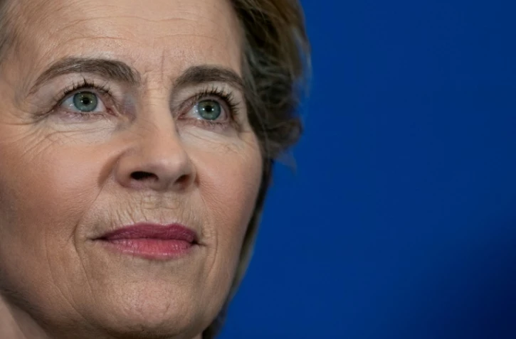 La présidente élue de la Commission européenne Ursula von der Leyen lors d'une conférence de presse à Bruxelles le 1er octobre 2019
