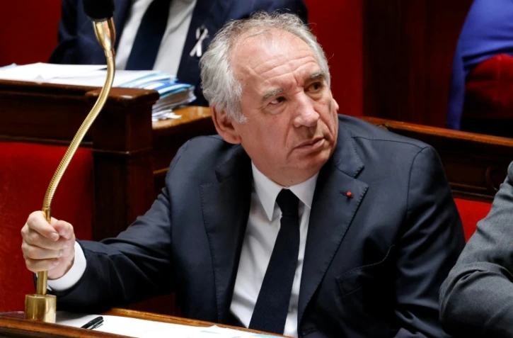Le Premier ministre François Bayrou le 29 avril 2025 à l'Assemblée nationale, à Paris