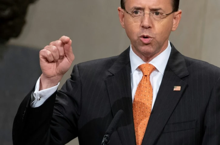 Rod Rosenstein, le numéro 2 de la Justice, à Washington, le 18 septembre 2018