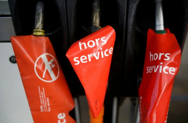 Beaucoup de stations-services étaient en rupture totale ou partielle de carburant dimanche, 2 décembre 2018